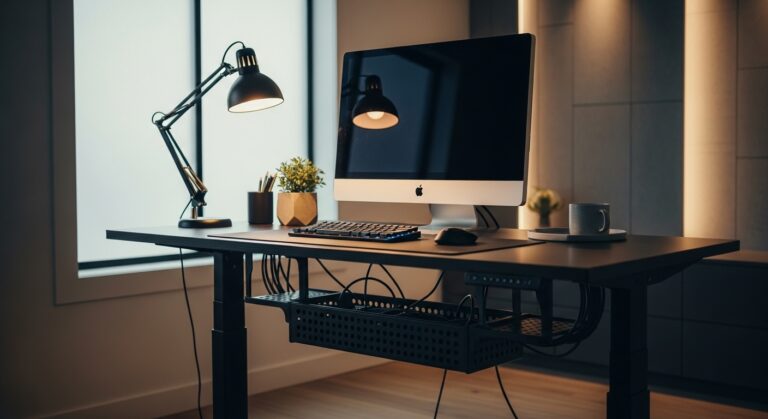 How to organize cables under a standing desk in 2026