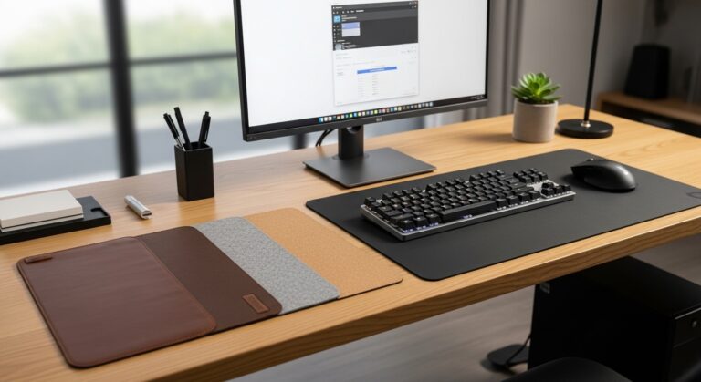 How to Choose the Right Desk Mat Material in 2026