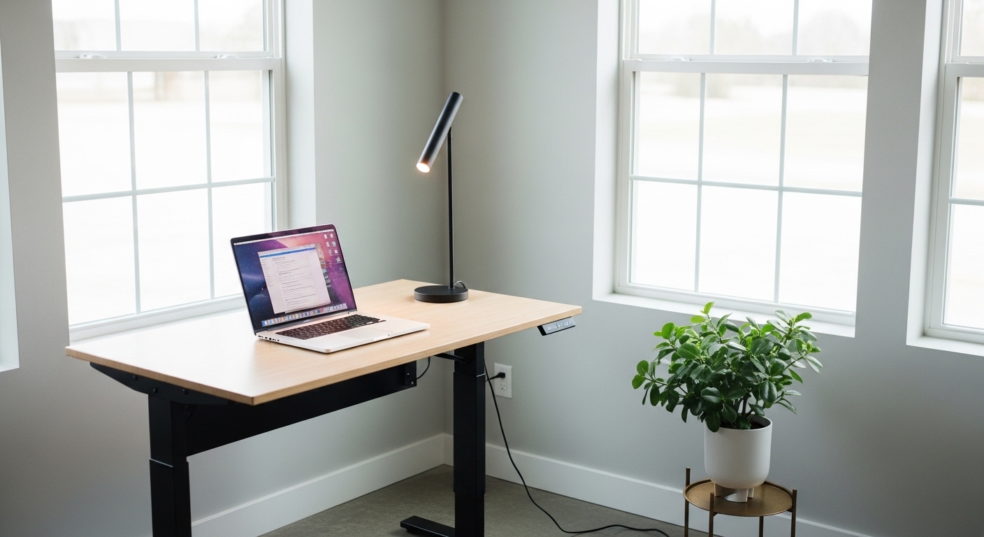 best electric standing desks for small home offices