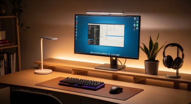 The 8 Best Monitor Light Bars For Reducing Eye Strain