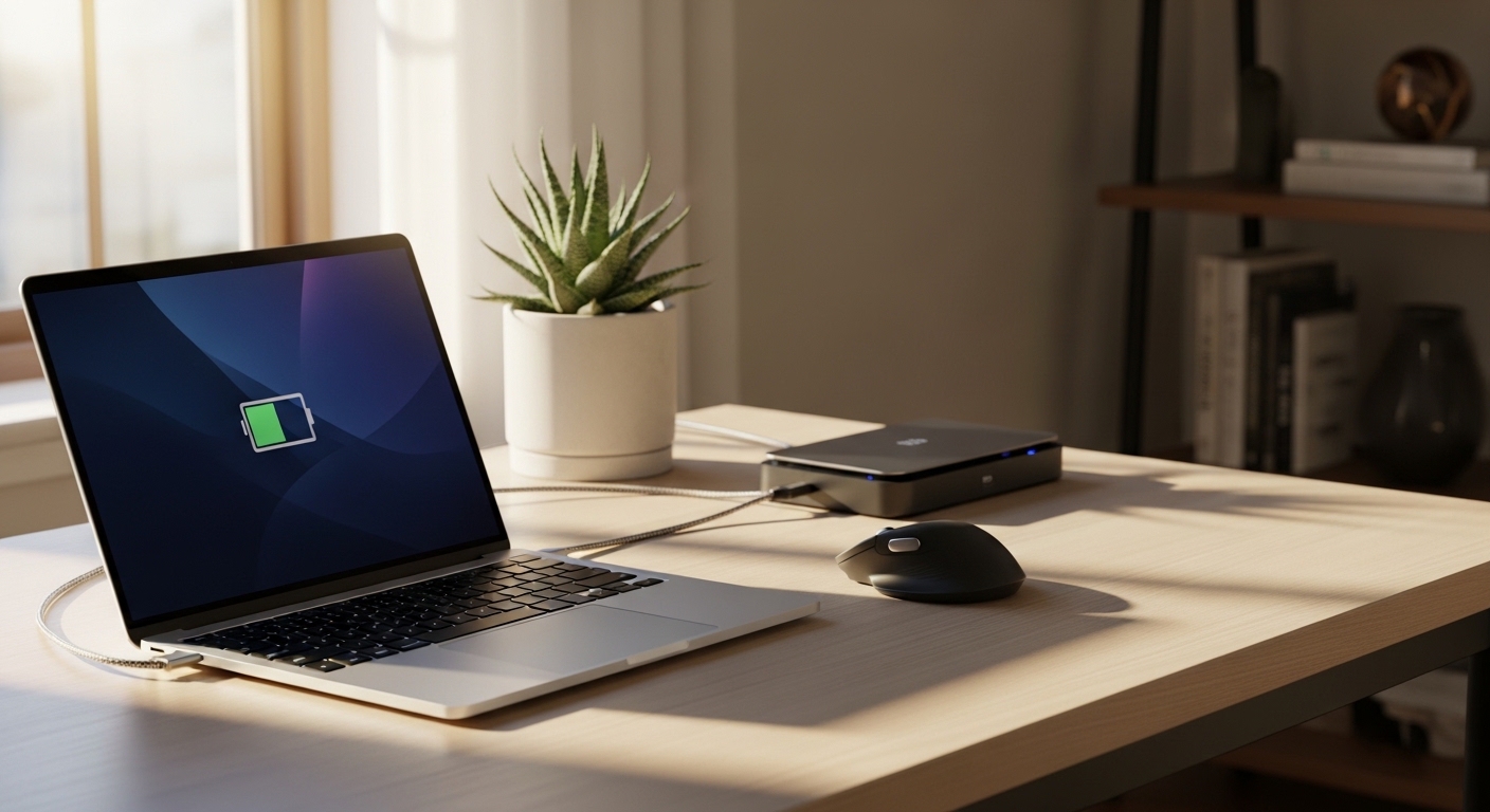 how to preserve laptop battery health when docked