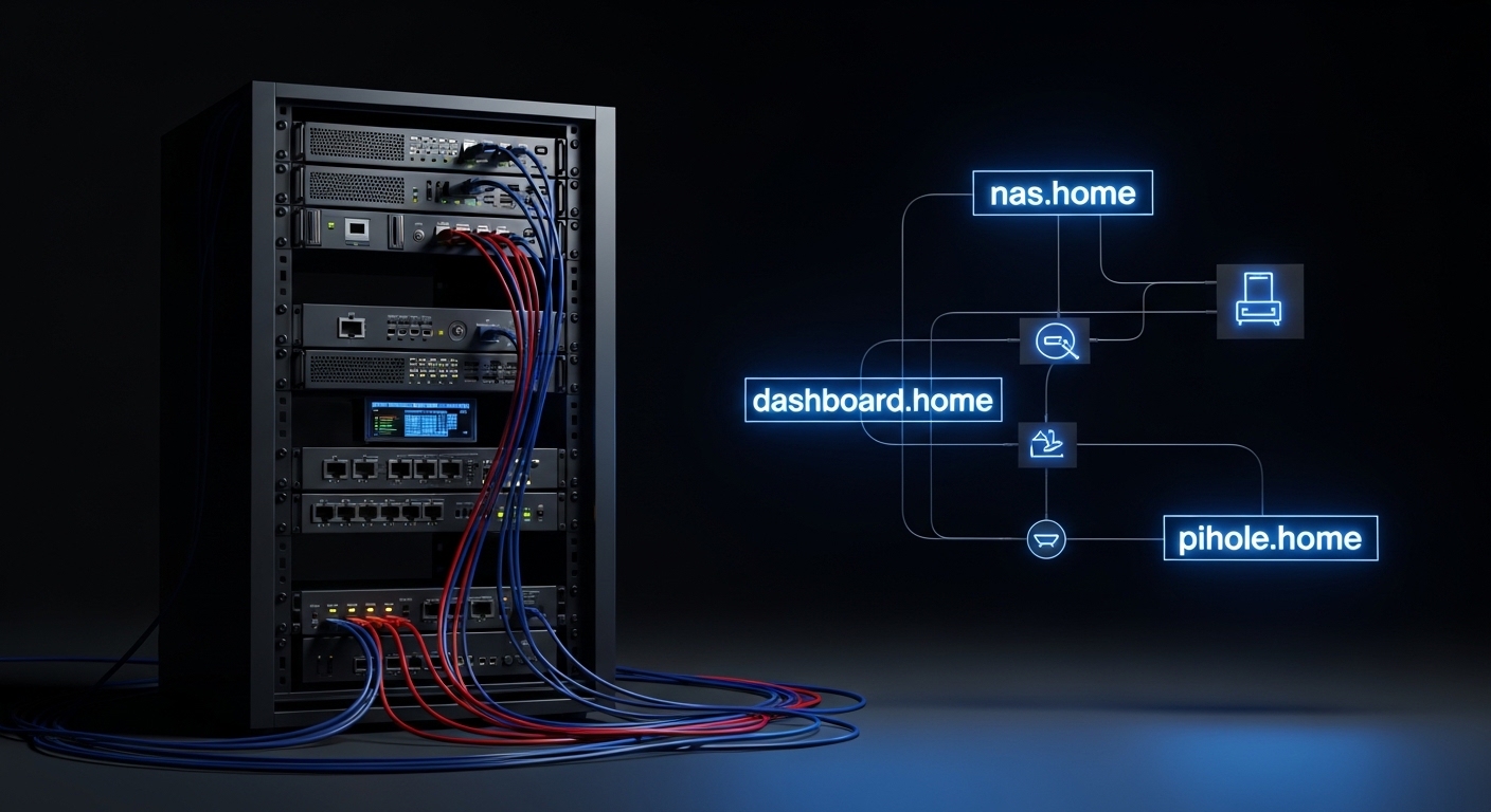 setting up local dns for home lab