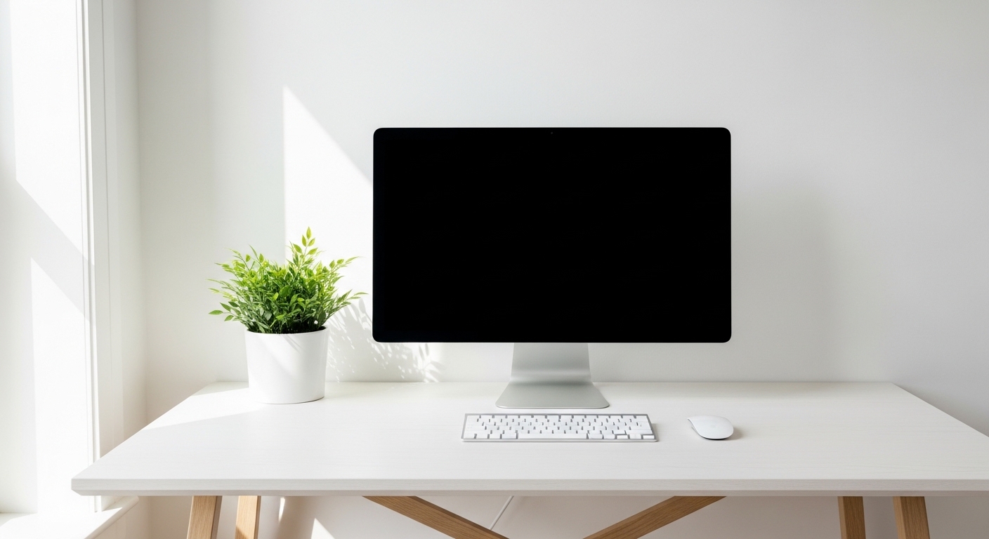 benefits of a minimalist home office desk setup