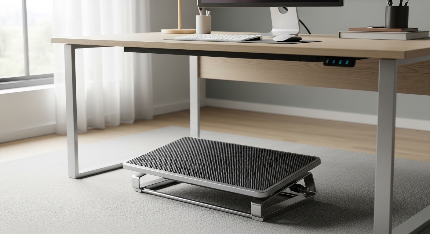 how to choose an ergonomic footrest for desk