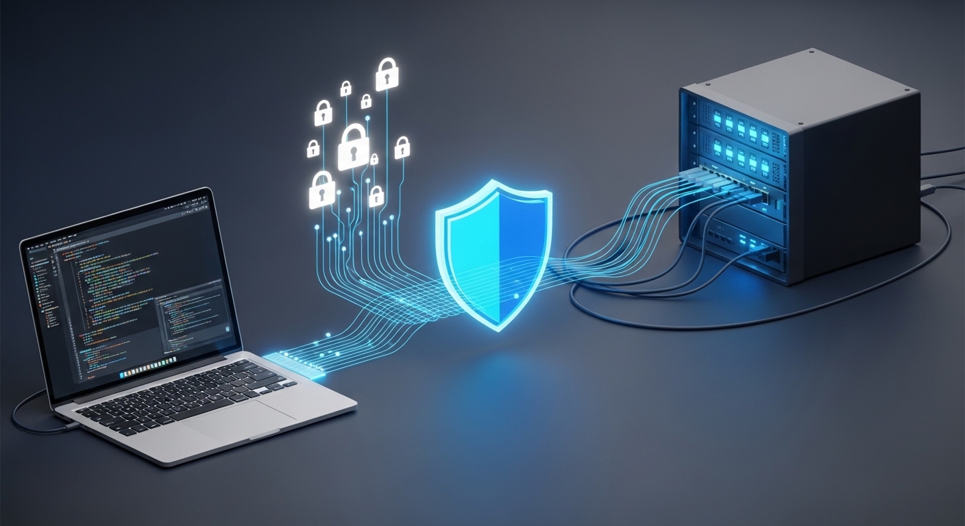 how to secure remote access to home lab