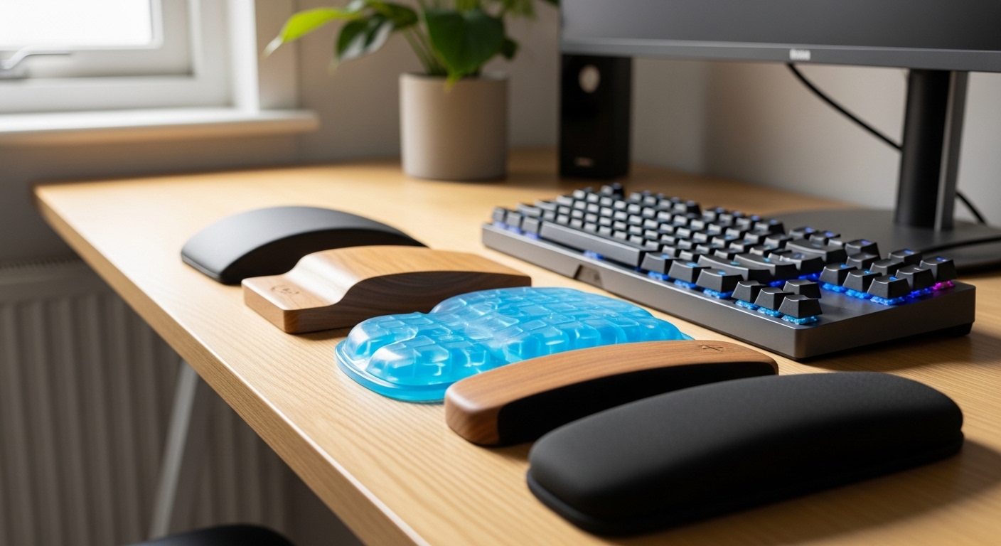 how to choose an ergonomic keyboard wrist rest