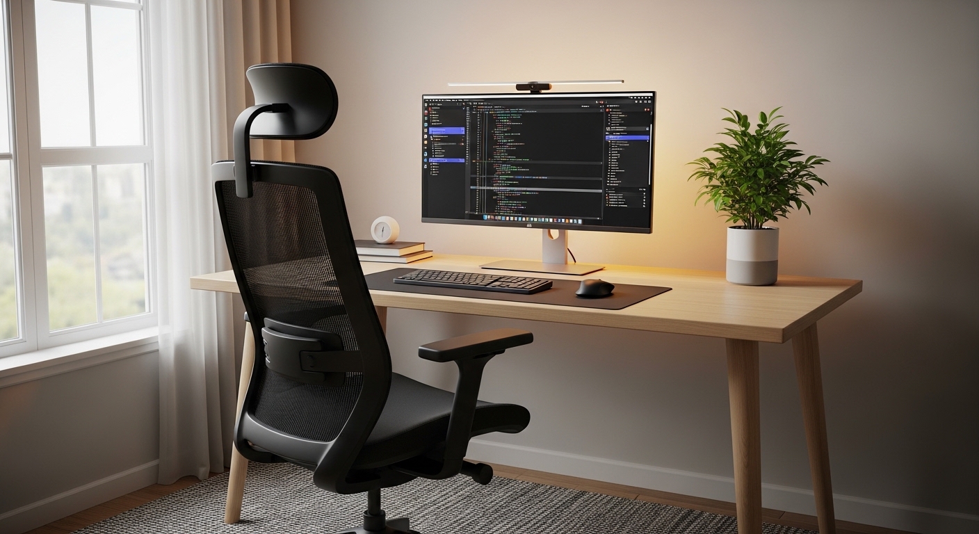 how to prevent eye strain at your desk