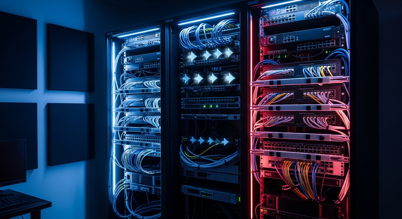 how to improve server rack airflow for cooling