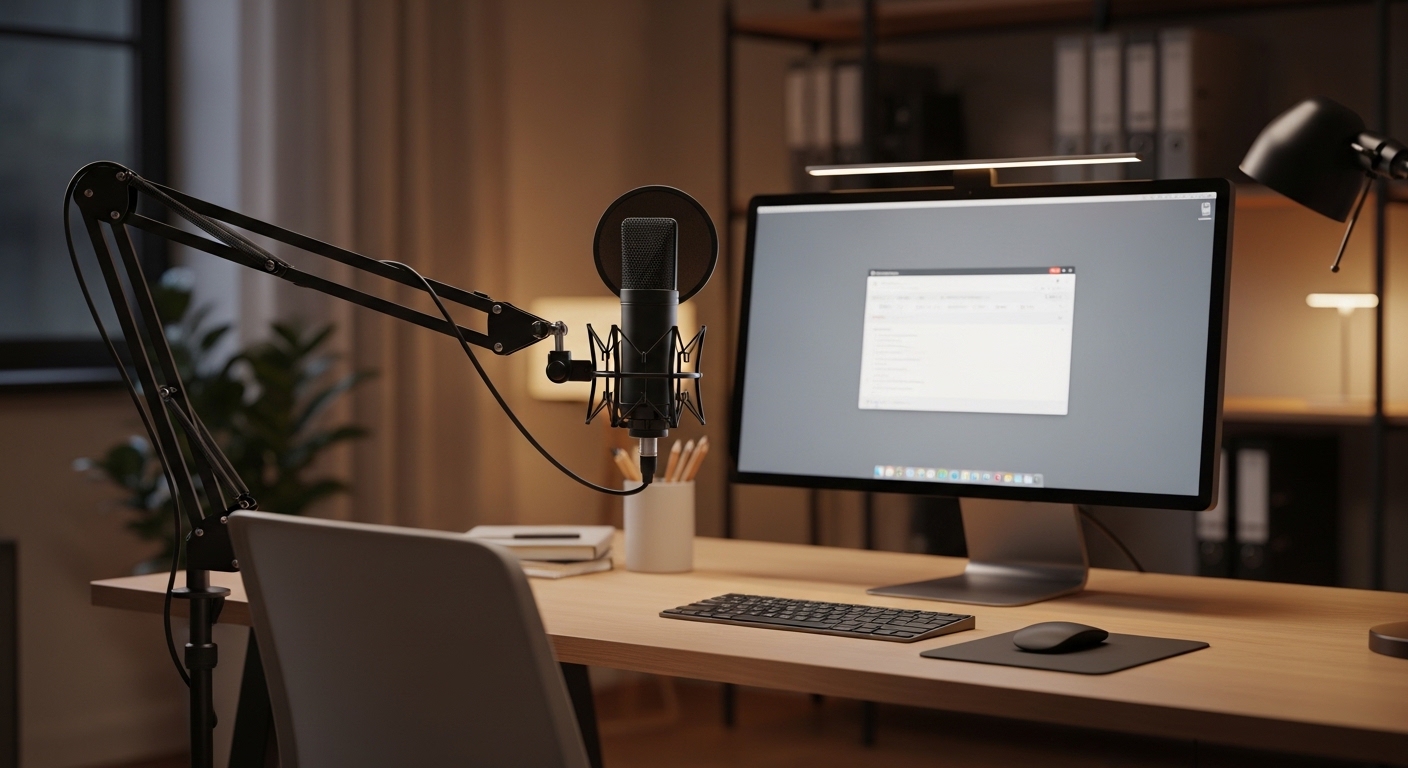 choosing a microphone boom arm for video calls