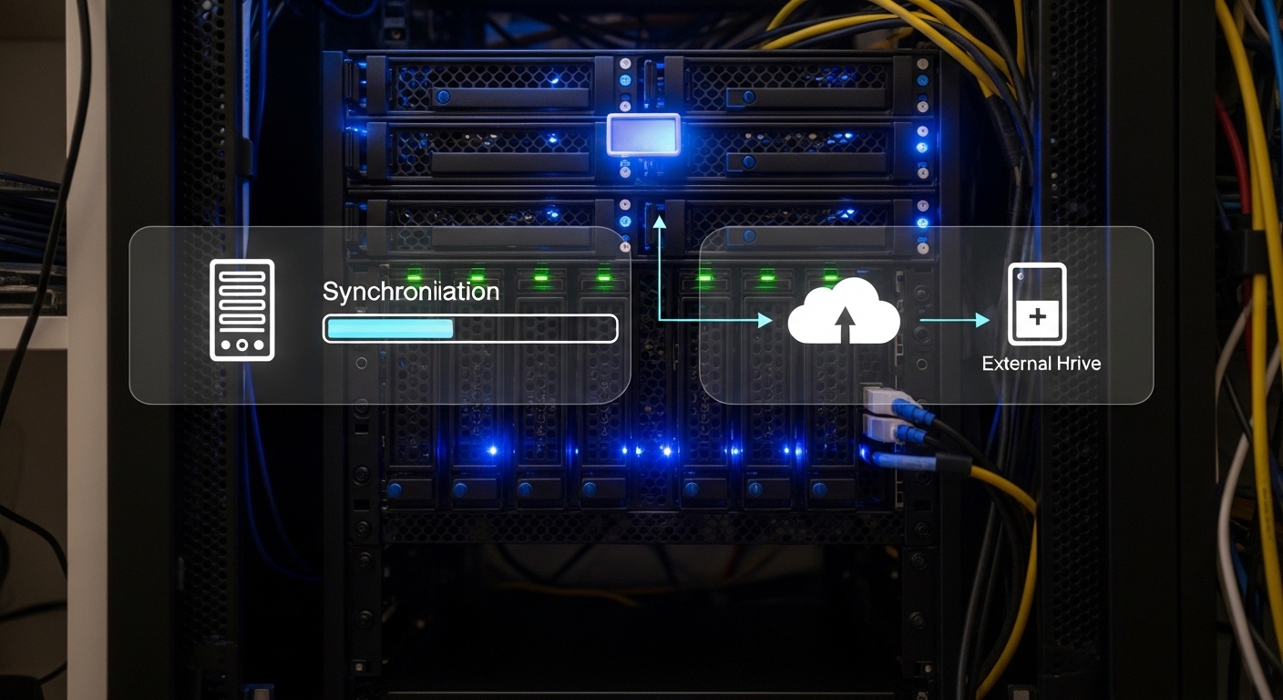 how to implement 3-2-1 backup for home lab
