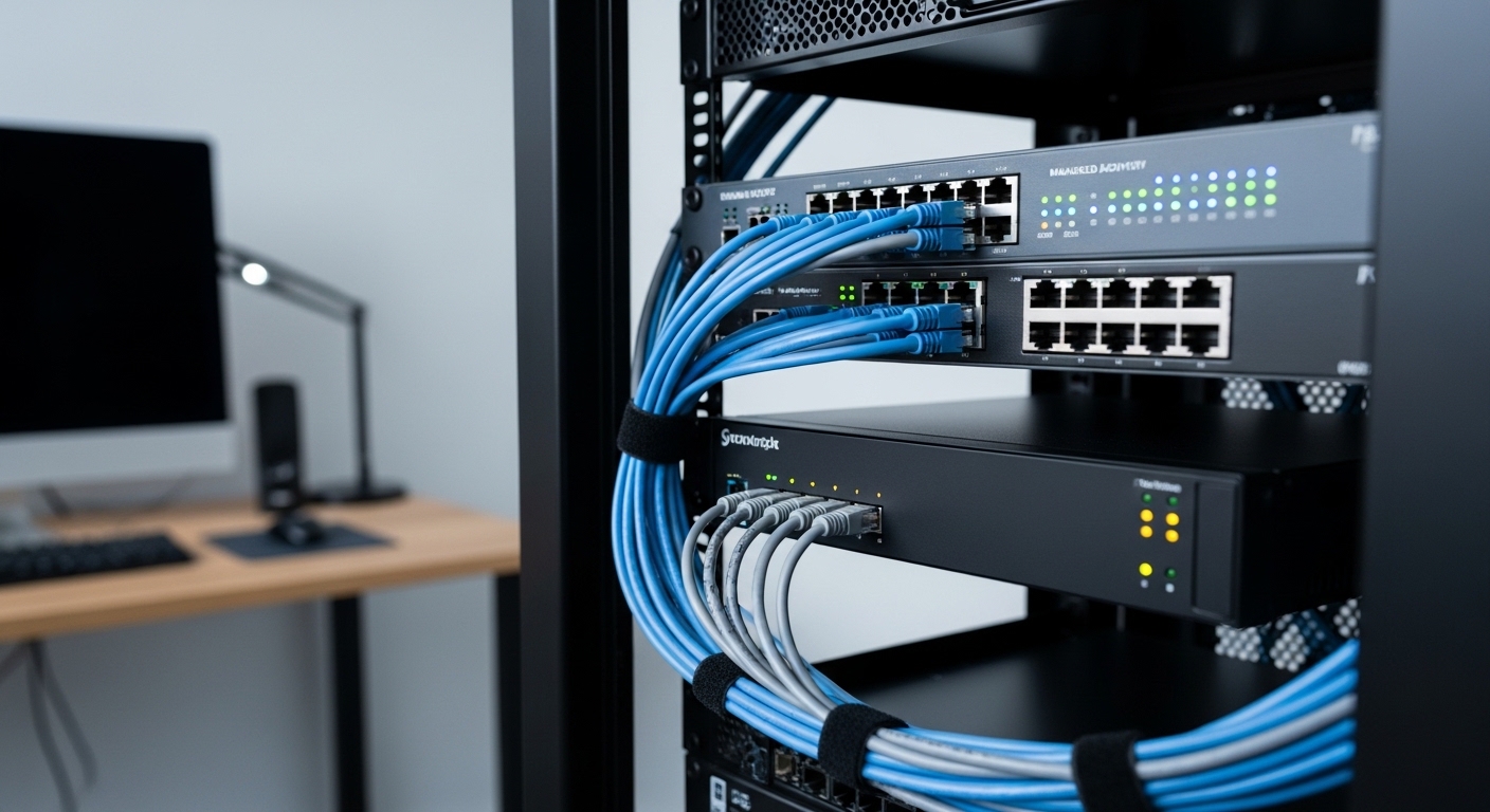 how to segment home lab network with VLANs