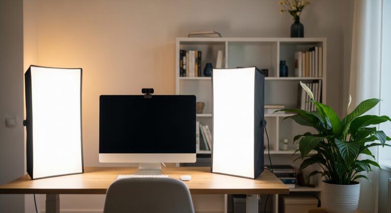 How to Position Lights for Video Calls: Pro Guide